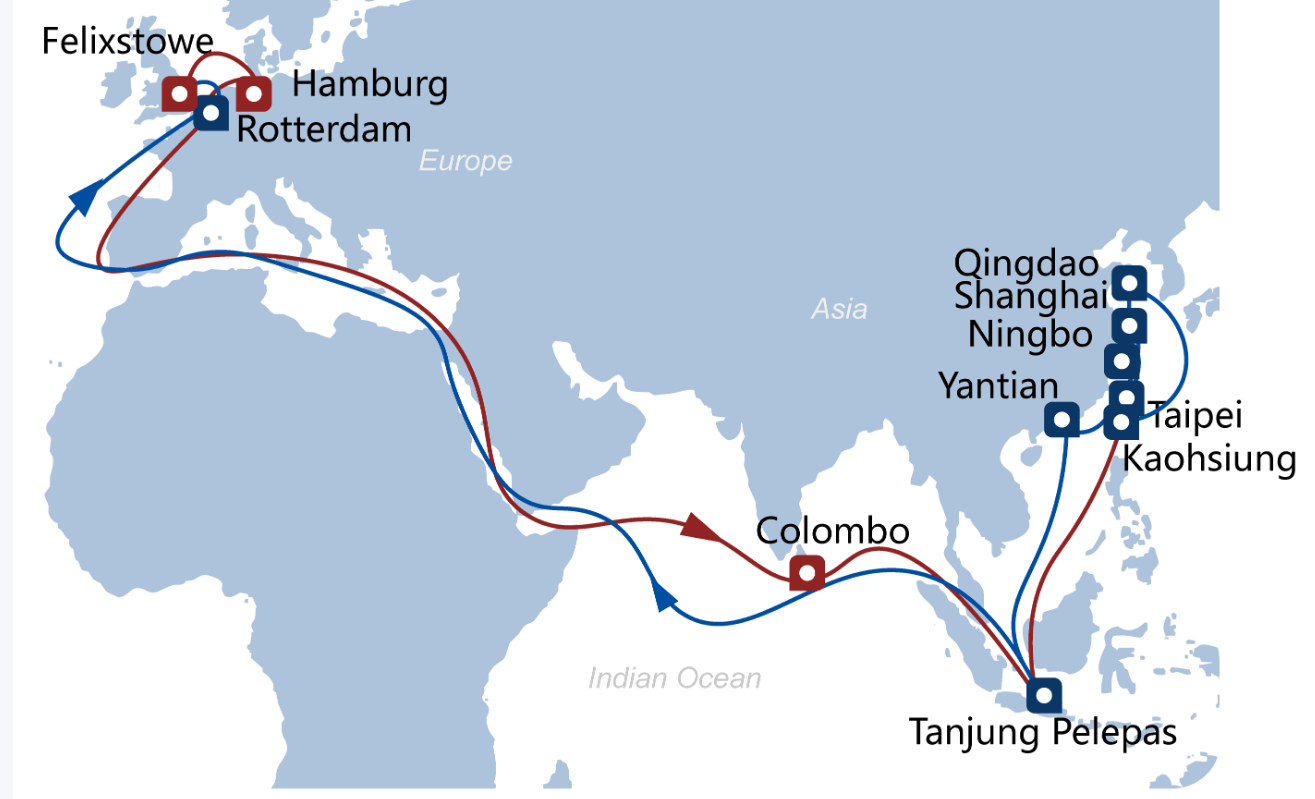 中国物流公司在深圳，中国运往亚洲，中国海运公司从中国到德国